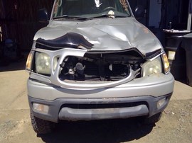 2002 TOYOTA TACOMA, SILVER, SR5 MODEL, CREW CAB, 3.4L, AT, 2WD, Z26351